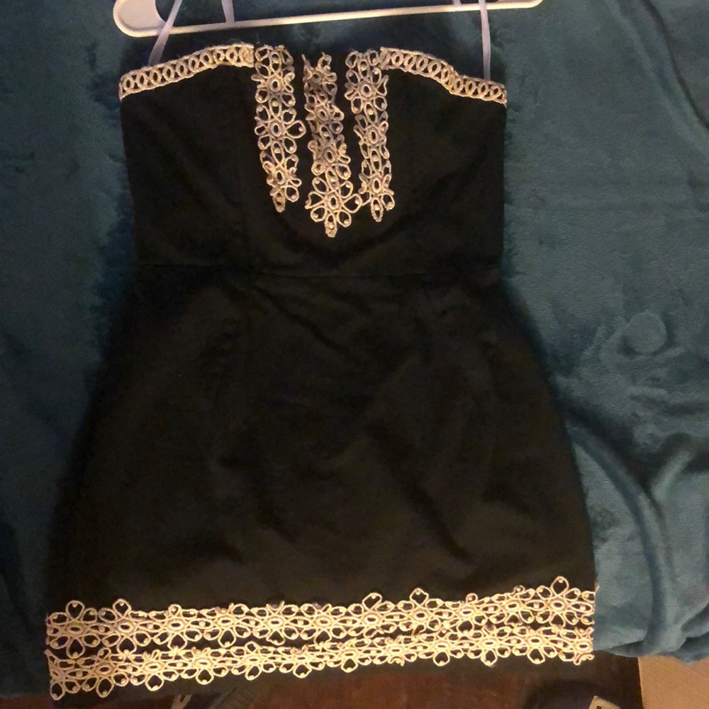 Black Mud Pie mini tube dress